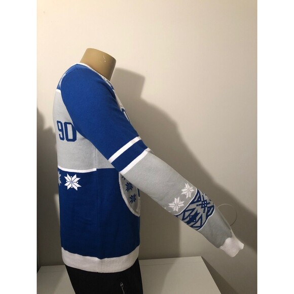 Brooklyn Dodgers Old School Rare Ugly Sweater MLB Baseball Size Medium - Picture 3 of 8